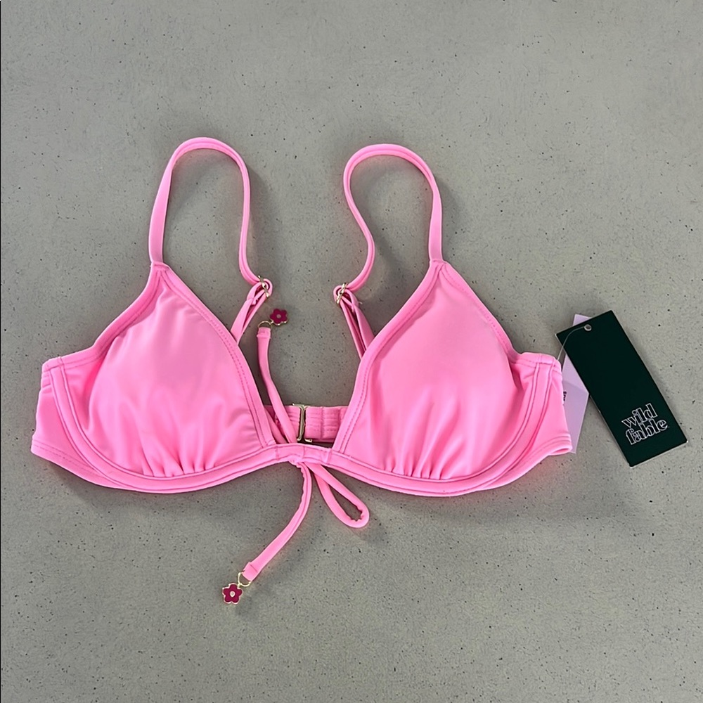 Wild Fable Pink Bikini Top
